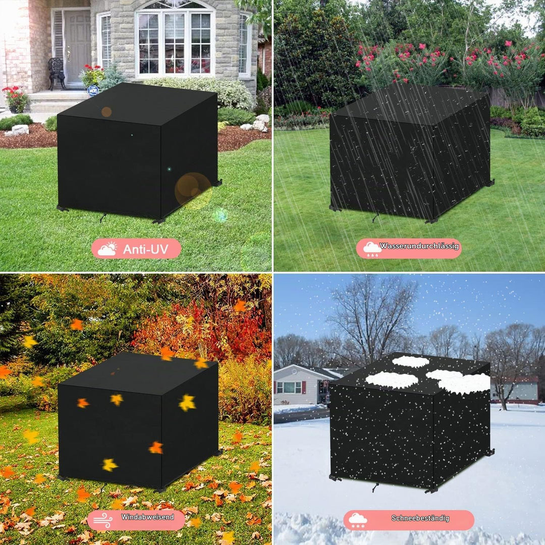 SanGlory Abdeckung für Gartenmöbel, Outdoor Abdeckhaube Gartenmöbel Schutzhüllen für Gartenmöbel Was