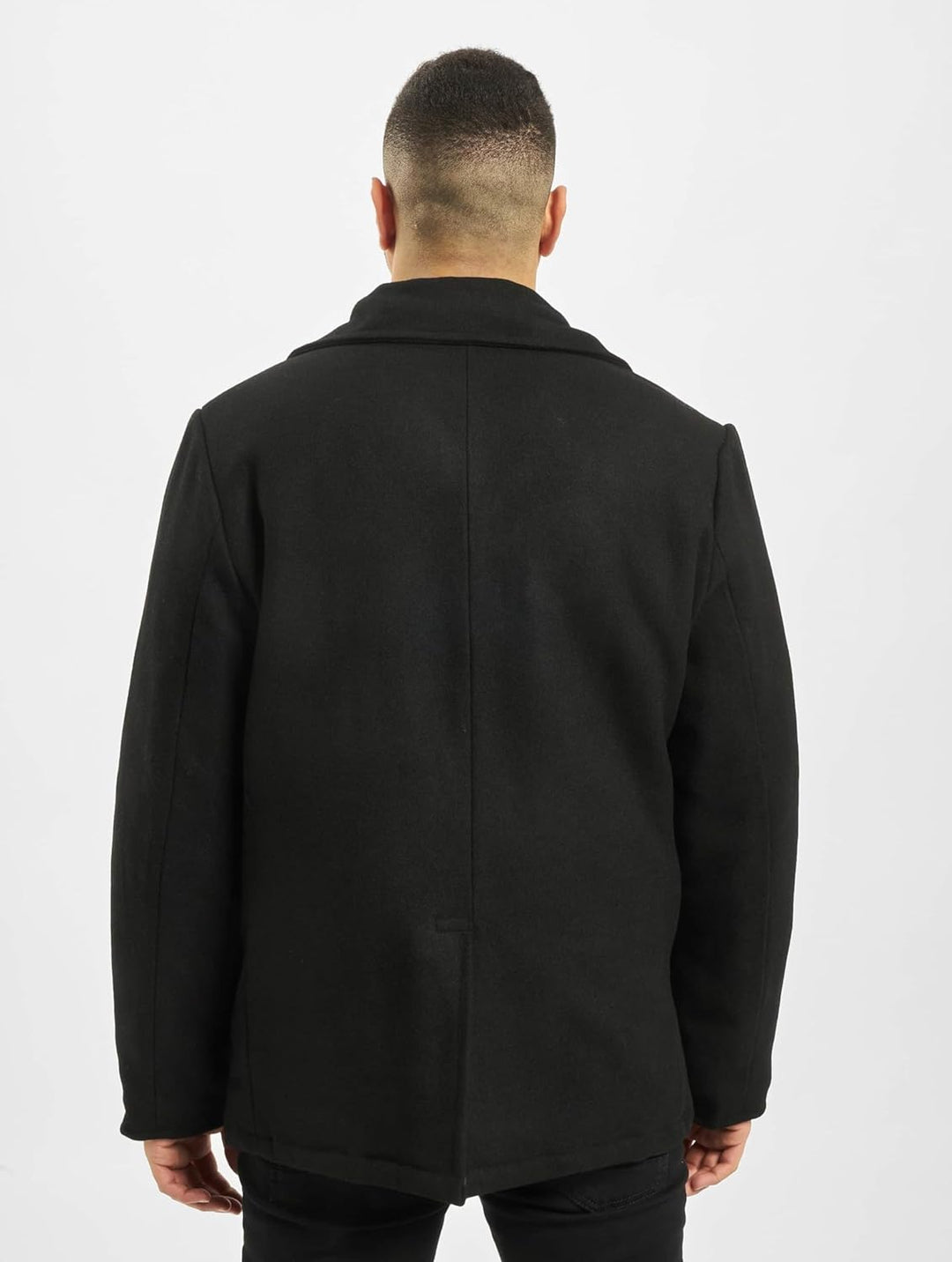 Brandit Pea Coat S Schwarz, S Schwarz