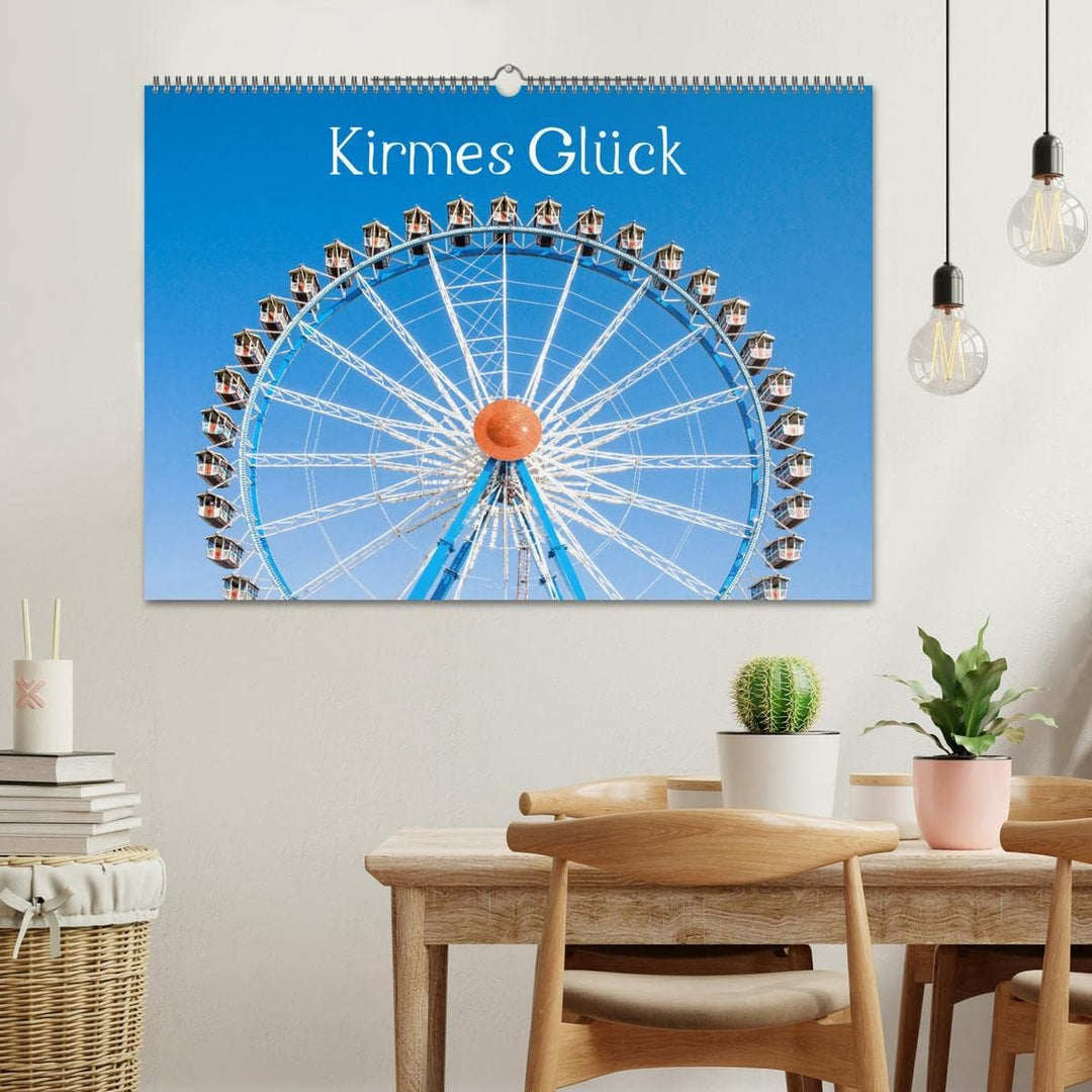 Kirmes Glück (Wandkalender 2026 DIN A2 quer), CALVENDO Monatskalender: Brillante Fotografien von Fes