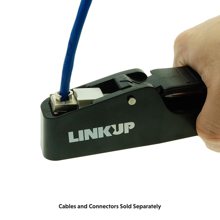 LINKUP - Easy Press Jack Tool für LINKUP Cat8/Cat6A RJ45 Field Termination┃Ethernet LAN Netzwerk┃für