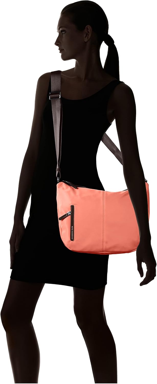 Mandarina Duck Damen Hunter Schultertasche Peach, Peach