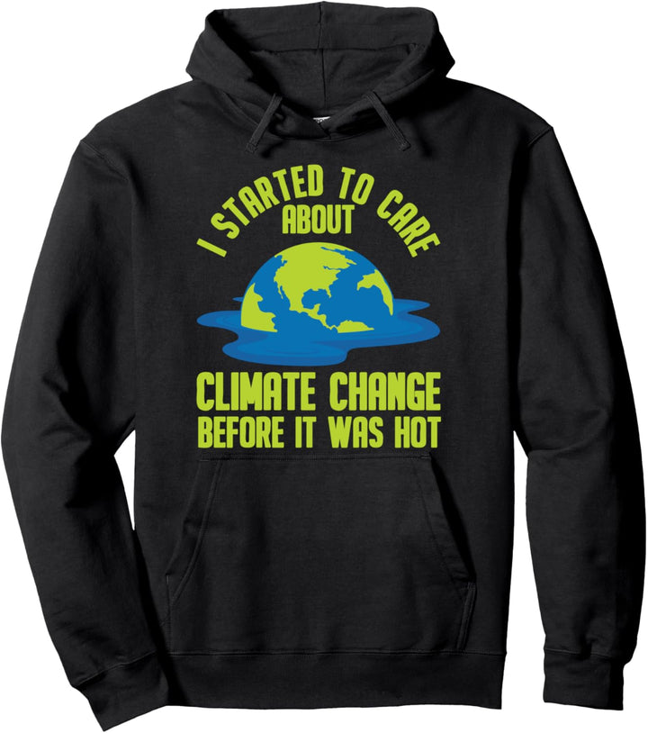 Klimawandel Erde Planet Erderwärmung - Klimaschutz Pullover Hoodie