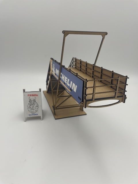 220128 Slotcar Deko Zuschauerplattform Watkins Glen America USA