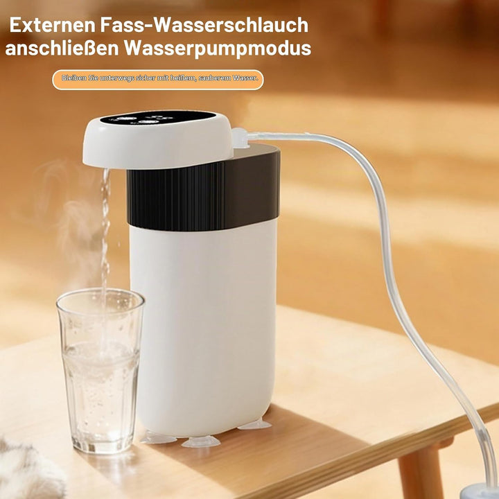 Reisewasserkocher Klein, Mini Reise Wasserkocher, Ausgestattet mit Einem Wasserdichten Hd-Display, R