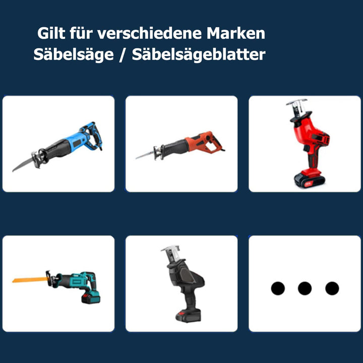 LAIWOO 2 Stück Säbelsägeblätter Stein, Hartmetallstahl Sägeblätter, Ytong Säge, Ziegelsäge Säbelsäge