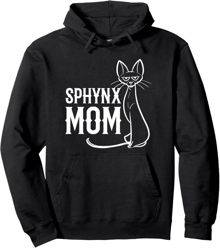 Sphynx Mom Haarlose Katze Pullover Hoodie
