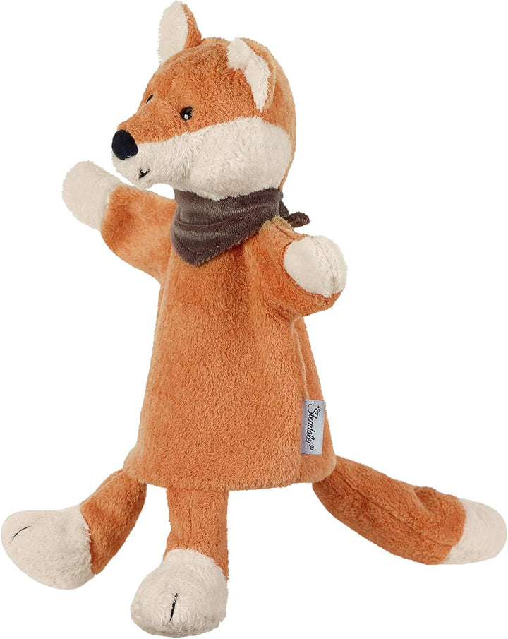 Sterntaler 3622055 Handpuppe Fuchs, Ideal für Puppentheater und Rollenspiele, 32 x 21 x 9 cm, Rotbra