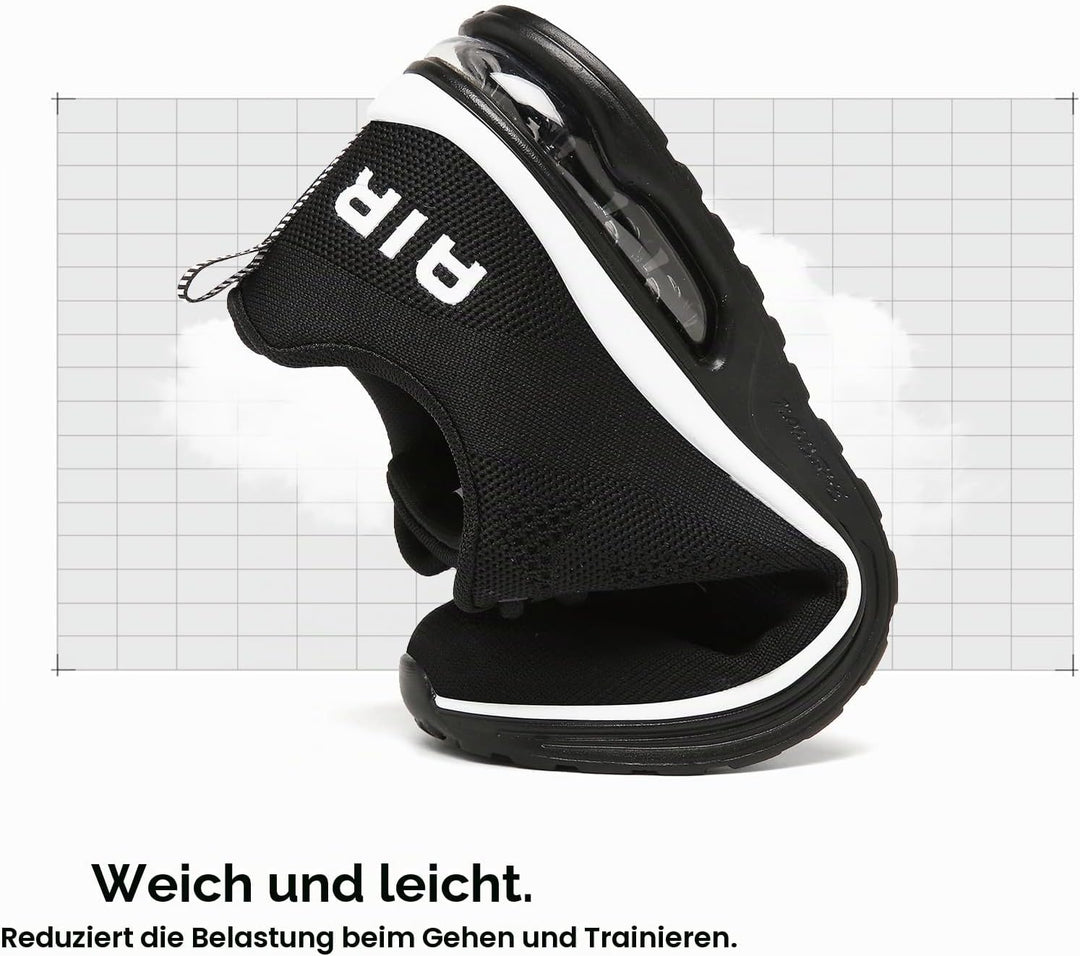 frysen Herren Damen Sportschuhe Laufschuhe mit Luftpolster Turnschuhe Profilsohle Sneakers Leichte S