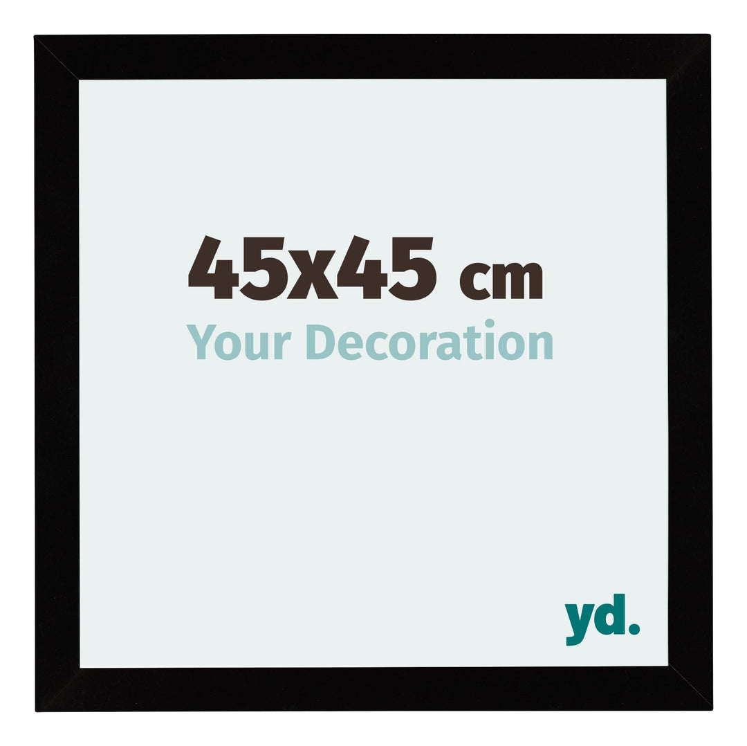 yd. Your Decoration - Bilderrahmen 45x45 cm - Bilderrahmen aus MDF mit Acrylglas - Antireflex - Ausg