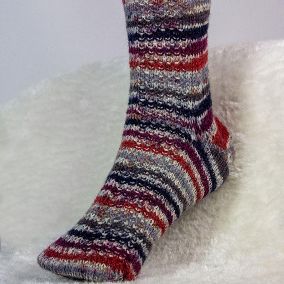 myboshi Strickset Socken Spokane, Strickset für Anfänger, inkl. mysocks, 4-fädige Sockenwolle, Nadel