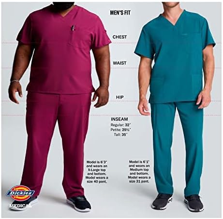 Dickies Dynamix DK310 Herren-Schlupfkasack, mit Reissverschluss vorne 5X-Large Gross himmelblau, 5X-