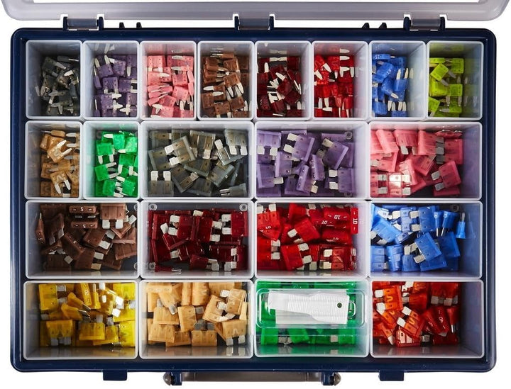 HELLA - Sicherungssatz - ATO(2A-40A)/MINI(2A-30A) - 10/15/2/20/25/3/30/4/40/5/7.5A - Set - 8JS 009 2