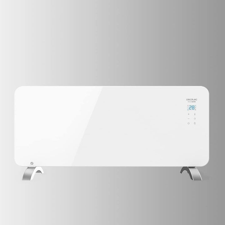 Cecotec Heizkonvektor mit Glasplatte Ready Warm 6750 Crystal Connection. 2000 W, WiFi-Steuerung , ei
