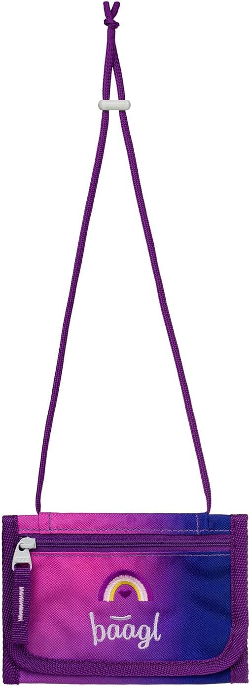 Baagl Schulranzen Jungen Mädchen Set 5 Teilig (Airy Schultasche für 1. Klasse, Mäppchen, Turnbeutel,