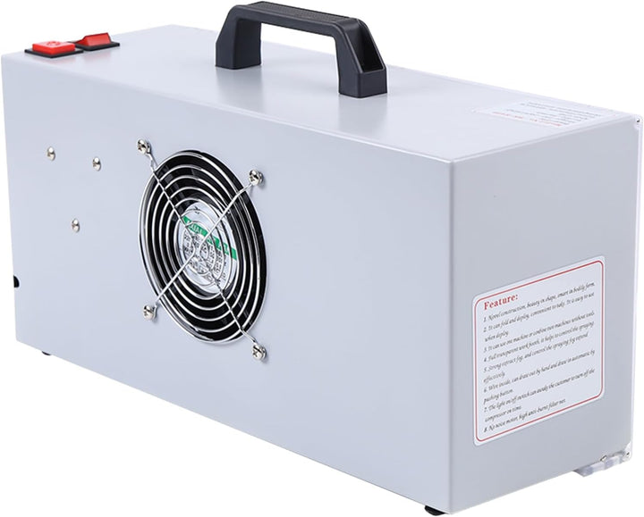 Spritzkabine,Lackierkabine mit Absaugung - 25W Lüfter, 4m³/min, 47dB - Für Airbrush, Lackieren & Nag