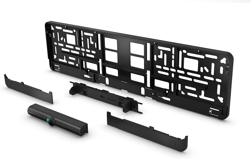 Garmin BC 40 - drahtlose Rückfahrkamera inkl. Nummernschildhalterung mit 150° Weitwinkel und 720p Bi