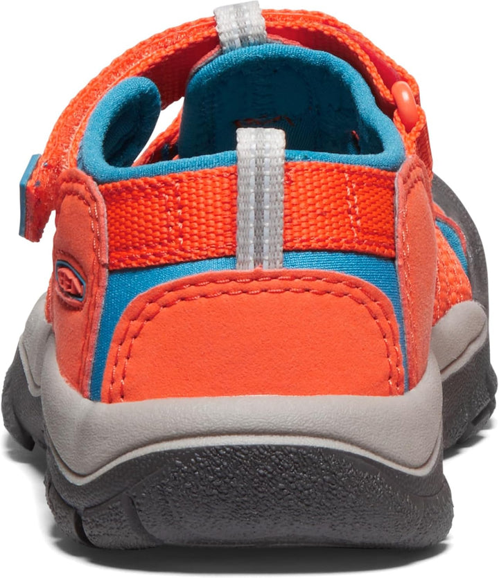 KEEN Jungen Unisex Kinder Newport H2 Sandalen 29 EU Safety Orange Fjord Blue, 29 EU Safety Orange Fj