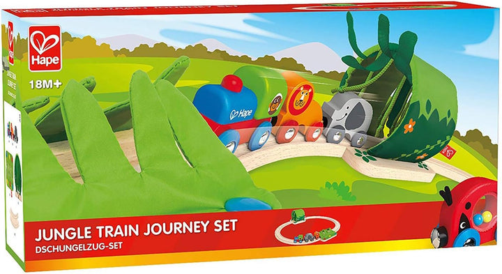 Hape E3800 - Railway Spielzeug - Dschungelzug-Set