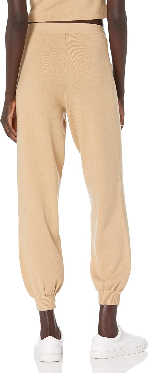 The Drop Maddie superweiche Strick-Jogginghose mit lockerer Passform, für Damen M Curds & Whey, M Cu