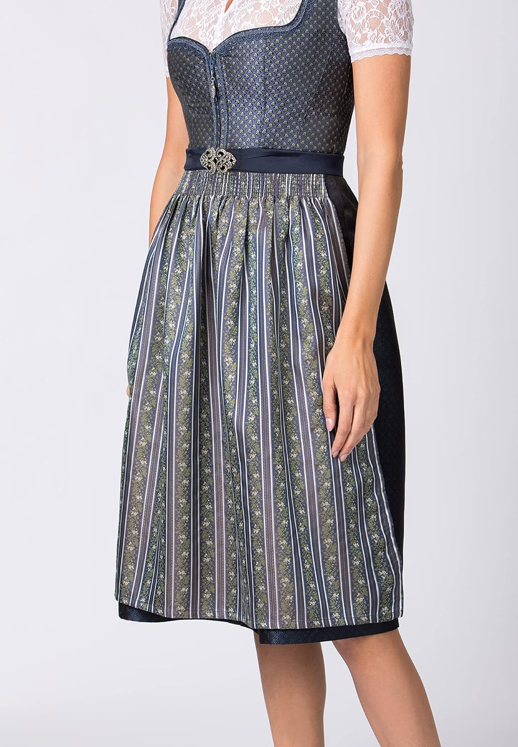 Stockerpoint Damen Mallaury Kleid 38 Blau, 38 Blau