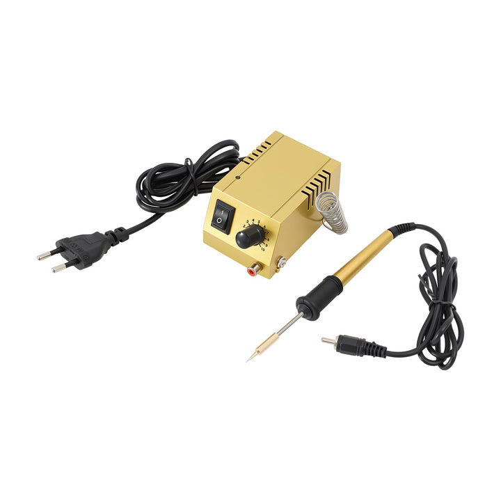 Mini Lötstation Lötkolben Kit 50-450°C einstellbare Temperatur Lötzubehör für Elektronik Handy Repar