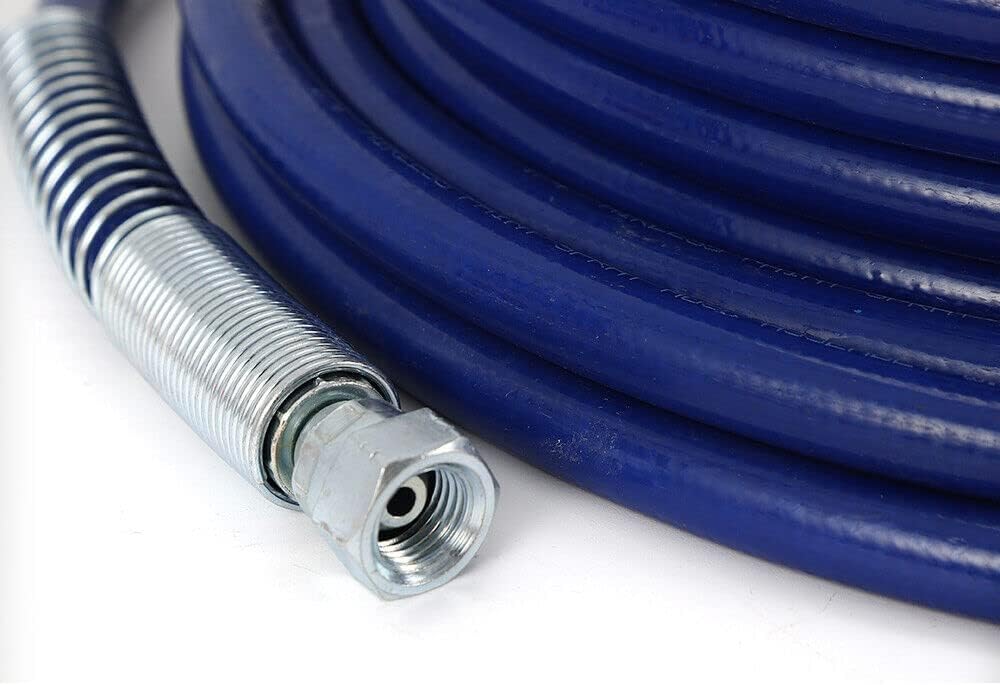 Hochdruck SprüHrohr, 15m 1/4" Airless FarbsprüH Schlauch Hochdruck Schlauch FüR Flexiblen Faserschla