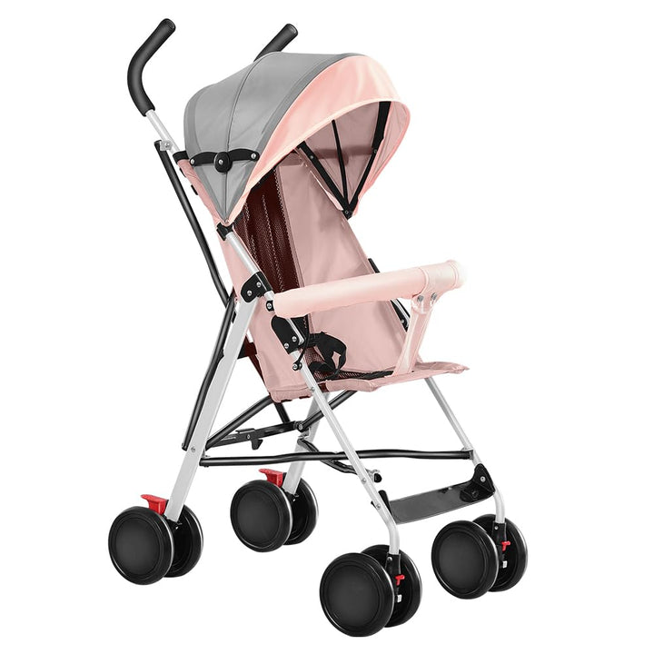 Kinderwagen, ultraleicht, für Babys, kompakt, Reisen, Regenschutz + ausziehbares Verdeck, Moskitonet