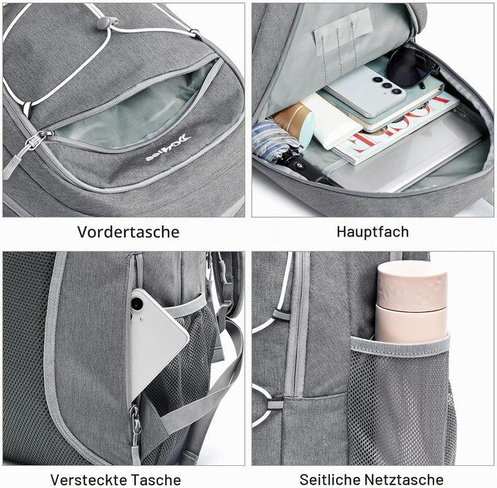 G4Free Kleiner Rucksack 12L/20L Unisex Tagesrucksack Leichter Reiserucksack Wanderrucksack Trekkingr
