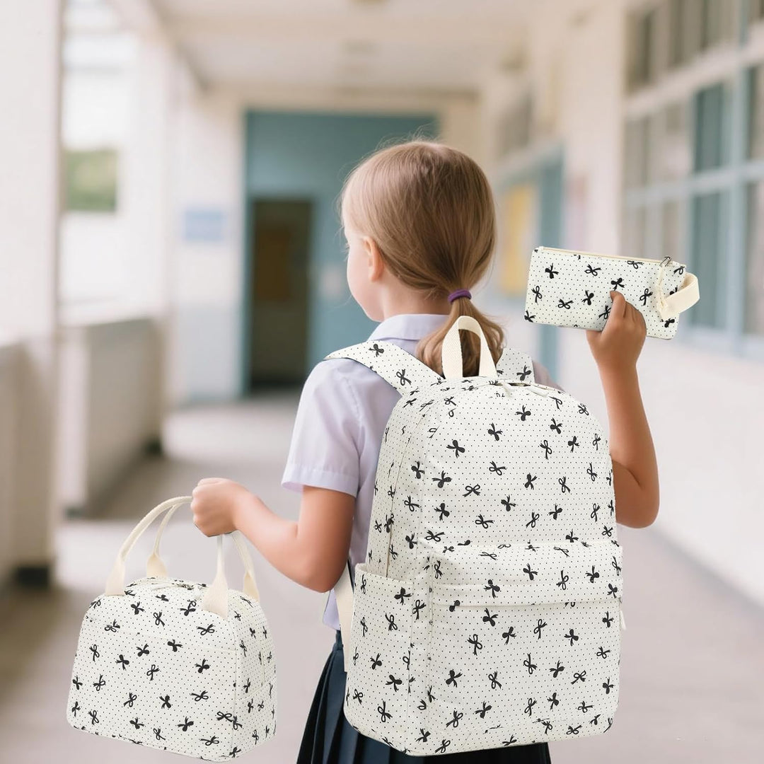 LEDAOU Schulrucksack Jungen Teenager Kinder Jugendlicher Mädchen Daypack Mädchen Freizeit Rucksack,