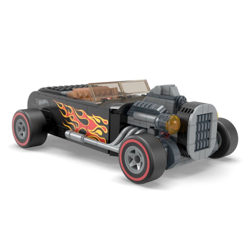 Mega Construx Hot Wheels Street Rodder-Bauset, Bauspielzeuge für Kinder