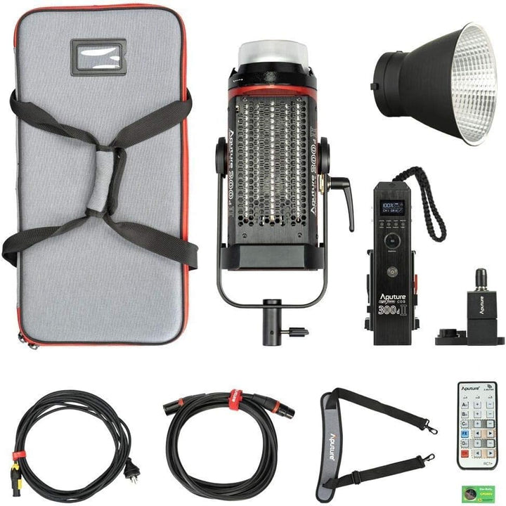 Aputure 300D Mark II 300D II + C Stand, V-Mount LED-Videoleuchte 5500k Sidus Link App Control 2.4G W