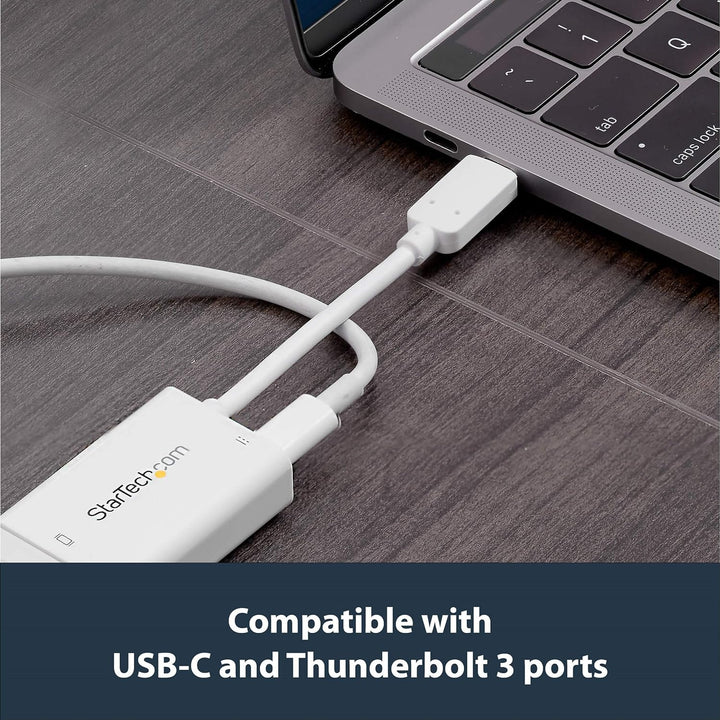 StarTech.com USB-C auf VGA Videoadapter mit USB Stromversorgung - Thunderbolt 3 kompatibel - USB-C z