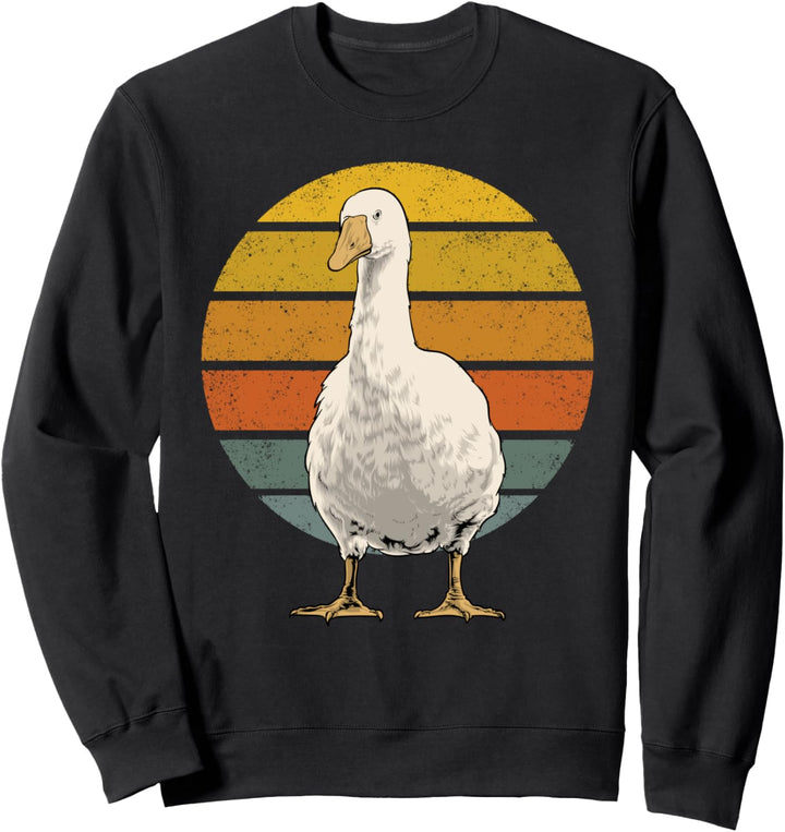 Vintage Gans Sunset Retro Gans Sweatshirt