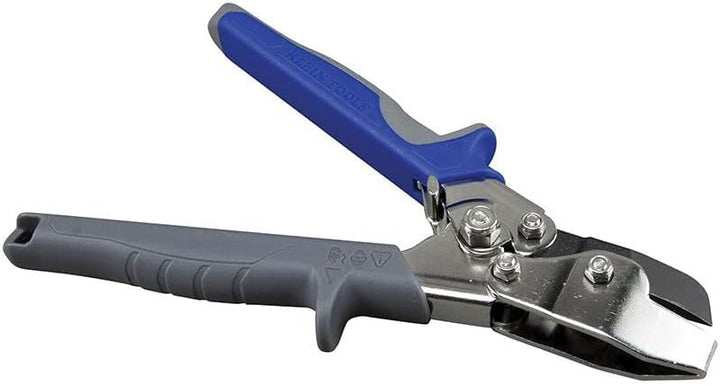 Klein Tools HVAC Werkzeug V Kerbe für Leitungen und Blech, schneidet 30 Grad V, blau/grau, 86526