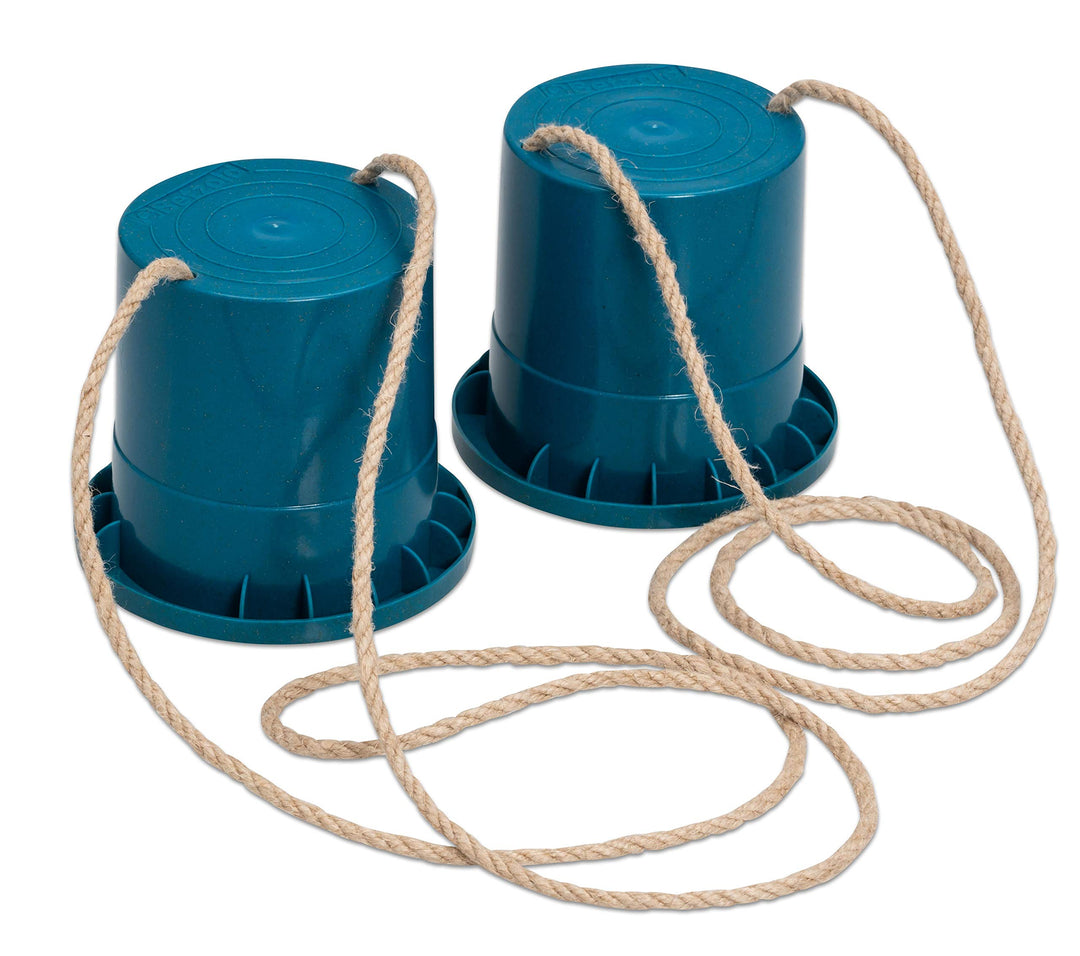 Betzold Laufstelzen aus treeNside-Material - Topfstelzen Becherstelzen Kinder Balance Blau, Blau