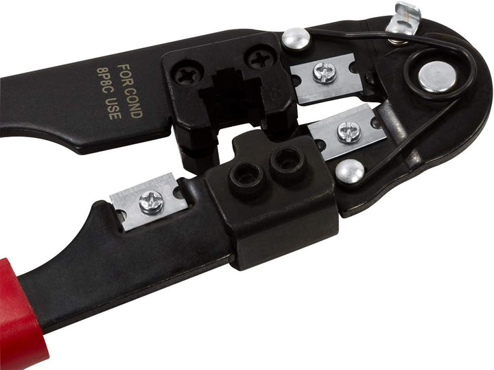 LogiLink WZ0012 5in1 Netzwerk Werkzeug Set für RJ11, RJ12, RJ45 inkl. Tasche