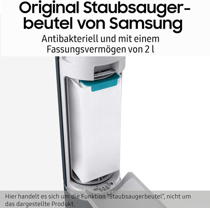 Samsung Staubsaugerbeutel für Bespoke All-in-One Clean Station, 2-l-Staubbeutel, 5 Stück, VCA-ADB952
