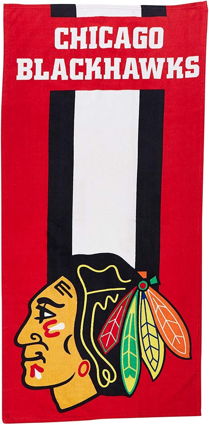 The Northwest Group NHL Anaheim Ducks-“Zone Read“-Strandtuch, 76 cm x 152 cm. Chicago Blackhawks, Ch