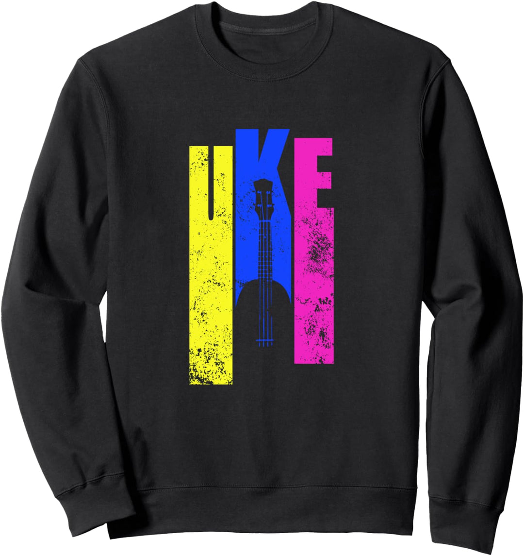 Perfect Abstract design Ukulele Musician Uke Lover Gift Sweatshirt