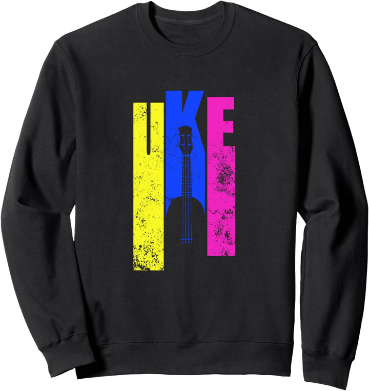 Perfect Abstract design Ukulele Musician Uke Lover Gift Sweatshirt