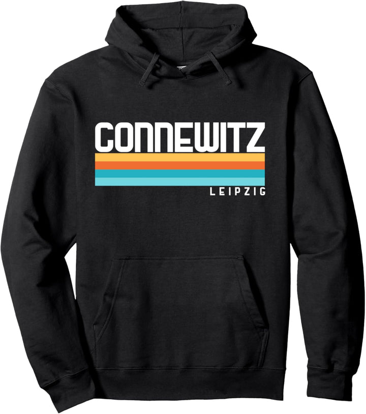 Achtziger Connewitz Leipzig Vintage Retro Style Design Pullover Hoodie