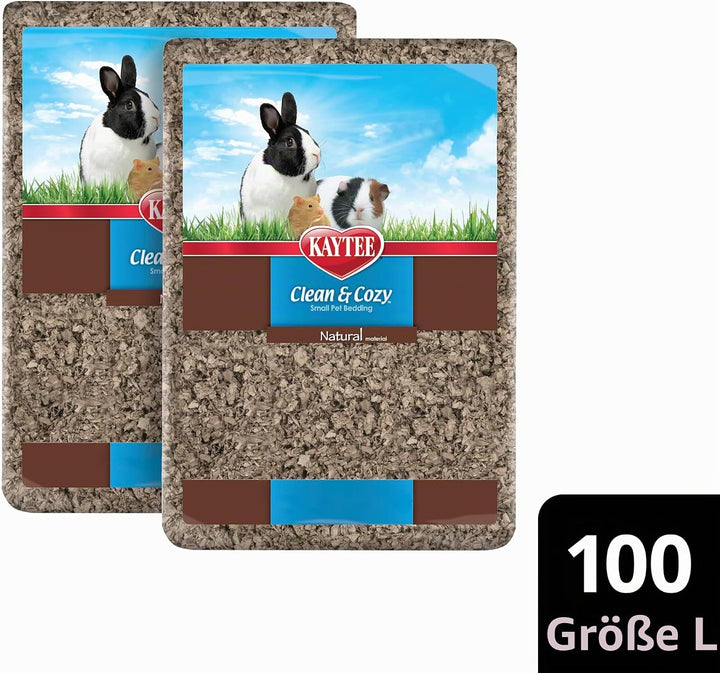 Kaytee Clean &amp; Cozy Natural Bettwäsche für Haustiere, Meerschweinchen, Kaninchen, Hamster, Rennmäuse