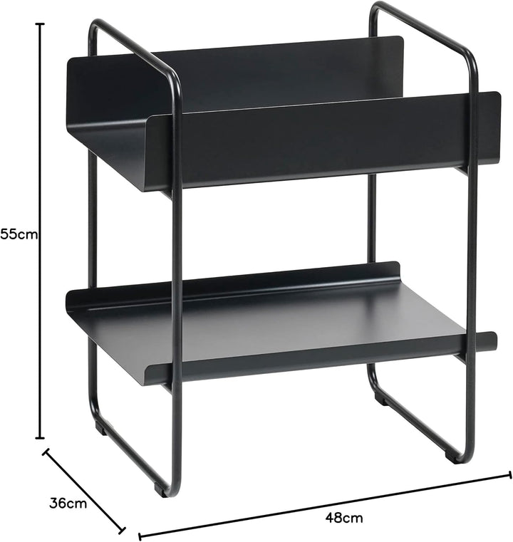 Zone Denmark A-Console Table Konsolentisch, Beistelltisch und Dekotisch aus Metall, 48 x 35,6 x 55,5