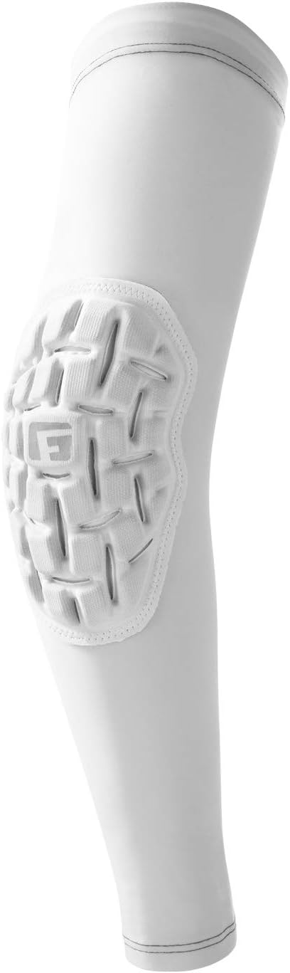 G-Form Padded Pro Team Basketball Sleeve - Arm Sleeves für Männer und Frauen L-XL Weiss, L-XL Weiss