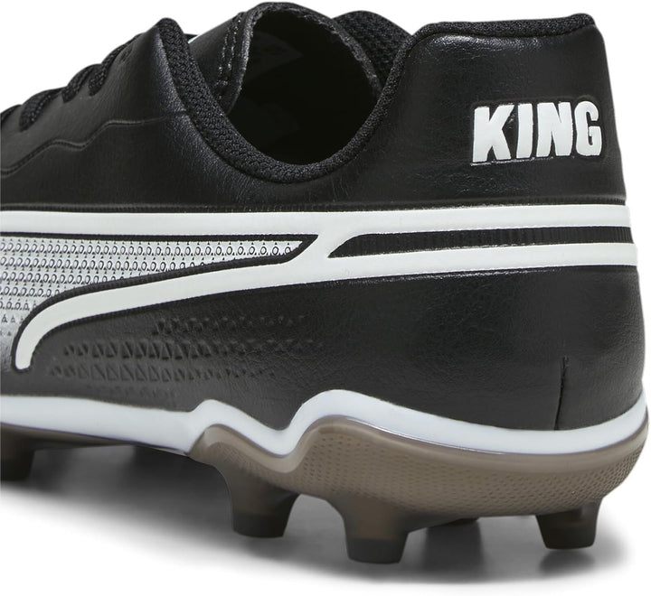 PUMA Unisex Kinder King Match Fg/Ag Jr Leichtathletik-Schuh 34 EU Puma Black Puma White, 34 EU Puma