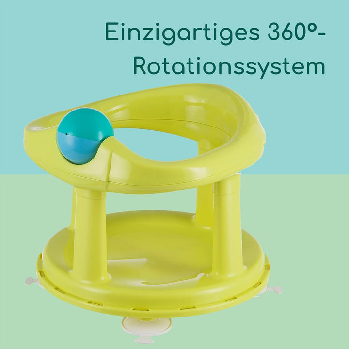 Bebeconfort Drehbarer Badewannensitz, Badewannensitz, Ergonomisch, 6 Monate bis 12 Monate, Max. 10 k