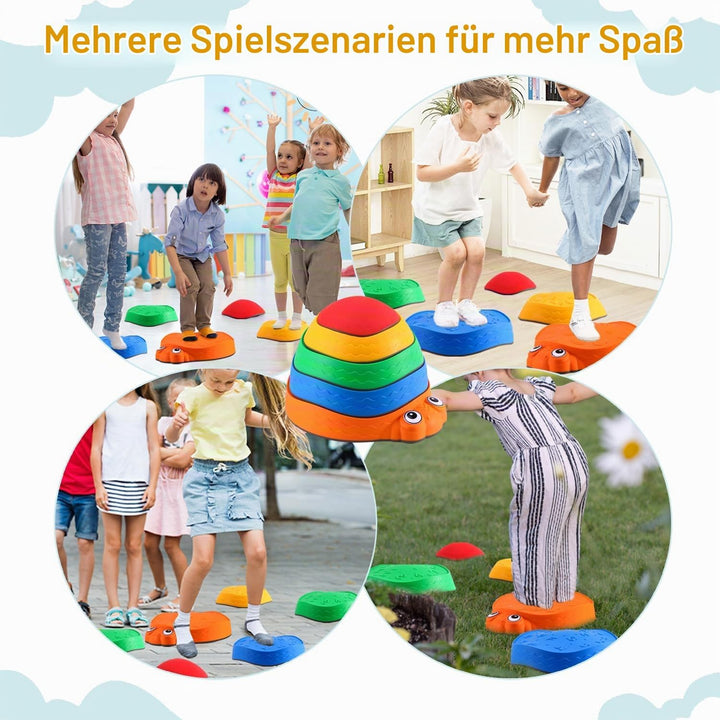 Balanciersteine für Kinder - Drinnen &amp; Draussen Sensorisches Spielzeug, Kinder mit Sensorischen Bedü