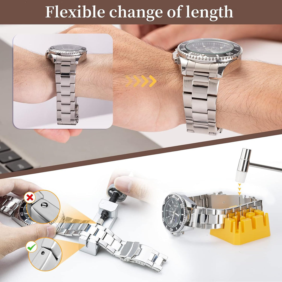 Eventronic Uhrenwerkzeug Set + Uhr Presse, Uhr Einpresswerkzeug, Uhrmacherwerkzeug Set, Uhrenwerkzeu