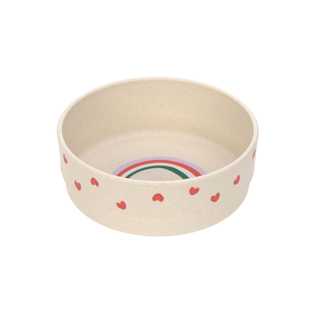 LÄSSIG Kindergeschirr Set (Teller, Becher, Schälchen, Löffel) ohne , BPA-frei, für Spülmaschine und