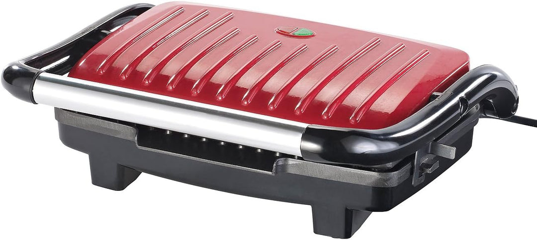 Rosenstein & Söhne Panini Toaster: Panini-, Sandwich- & Kontaktgrill CG-2510, 1.000 W (Panini Grill)